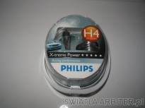 Philips X-TREME POWER +80% i zwykła żarówka - porównanie